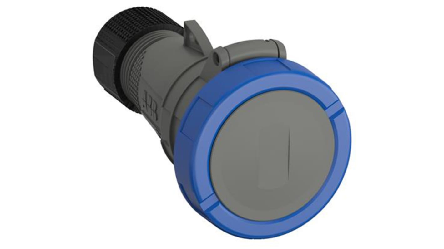 Connettore di alimentazione industriale Amphenol Industrial Easy & Safe Femmina, 2P + E, 16A, Montaggio su cavo