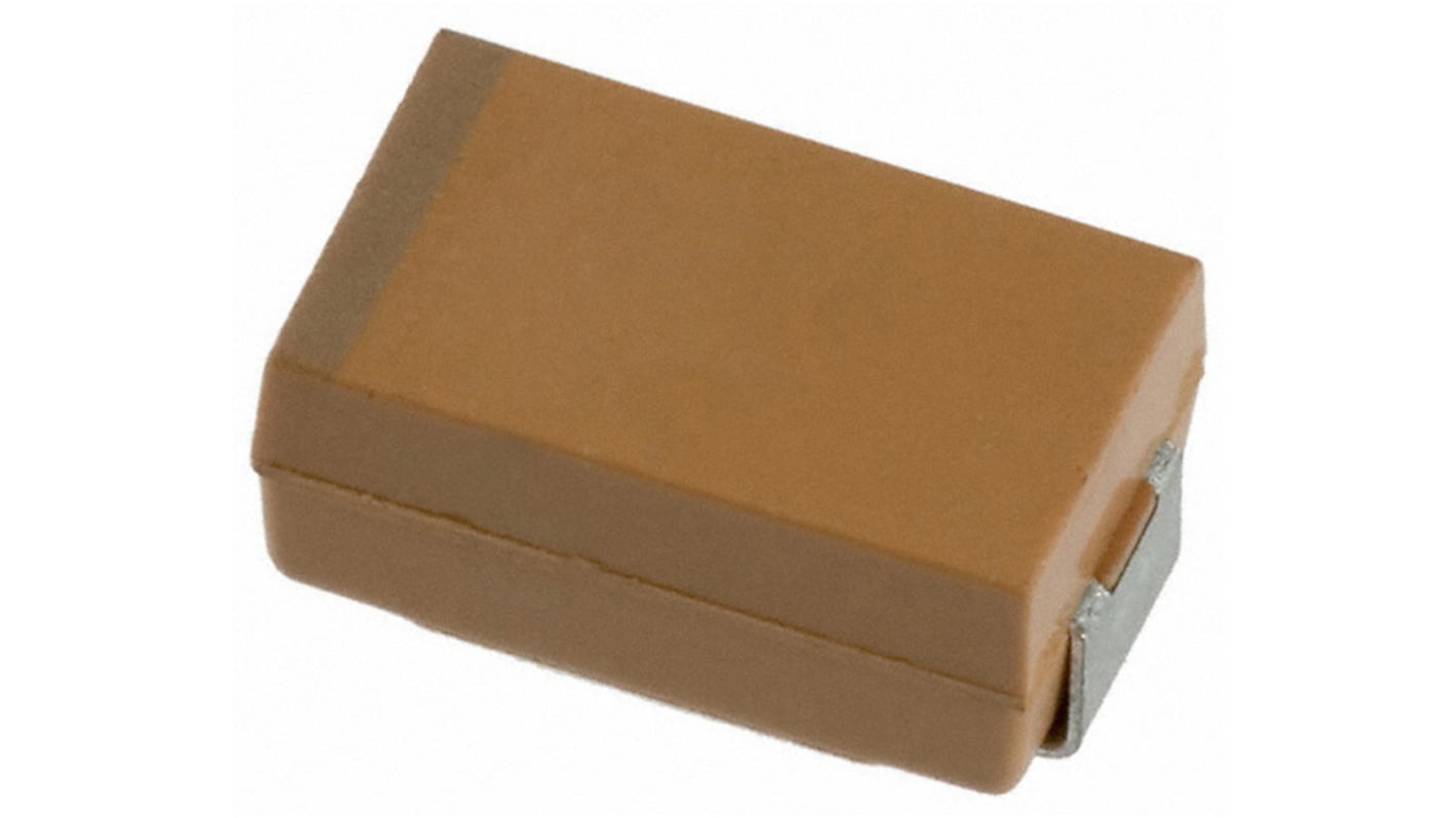Tantalový kondenzátor, řada: TAJ ±10% 100μF 16V dc, SMD, 7343-31 ESR 600mΩ AEC-Q200 KYOCERA AVX