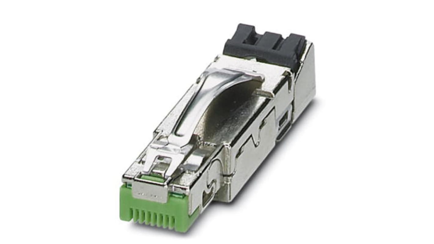 Conector RJ45 Cat5 Macho Phoenix Contact serie CUC, de 8 vías, apantallado