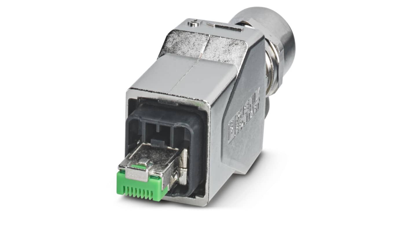 Conector RJ45 Cat5 Macho Phoenix Contact serie CUC, de 8 vías, apantallado