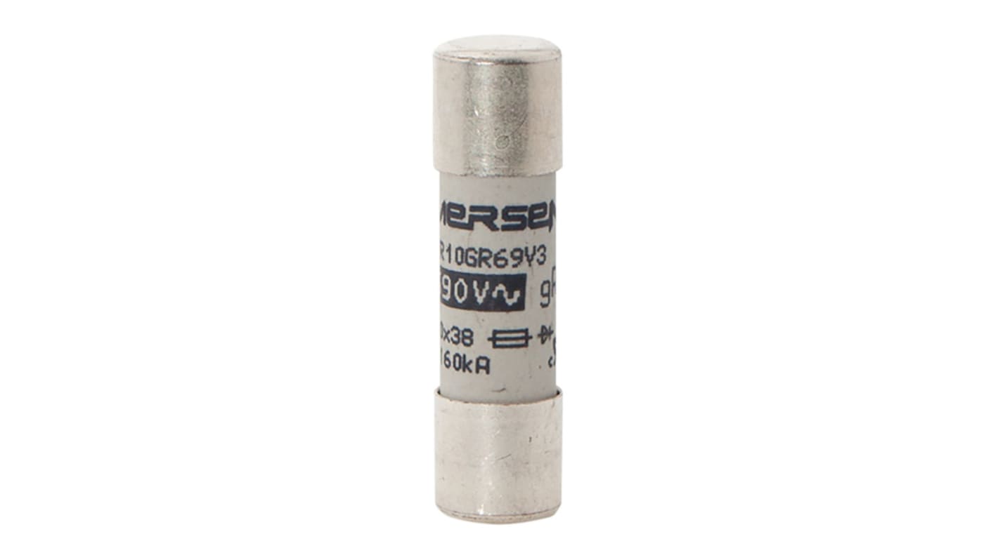 Mersen 4A FF Cartridge Fuse, 10 x 38mm