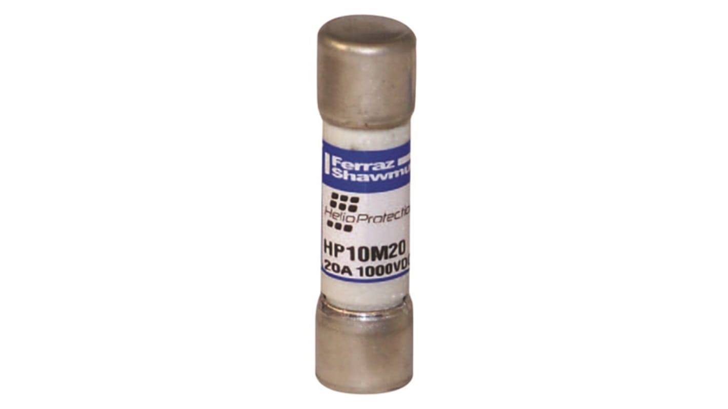 Mersen 10A Glass Melamine Cartridge Fuse, 10 x 38mm