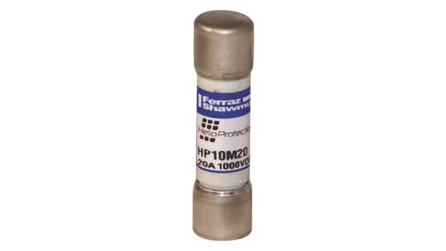 Mersen 10A Glass Melamine Cartridge Fuse, 10 x 38mm