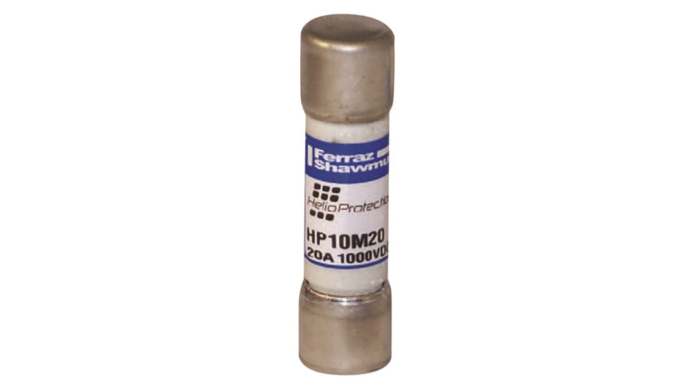 Mersen 12A Glass Melamine Cartridge Fuse, 10 x 38mm