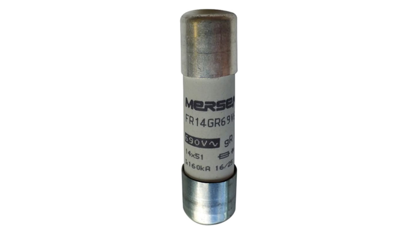 Mersen 20A FF Cartridge Fuse, 14 x 51mm