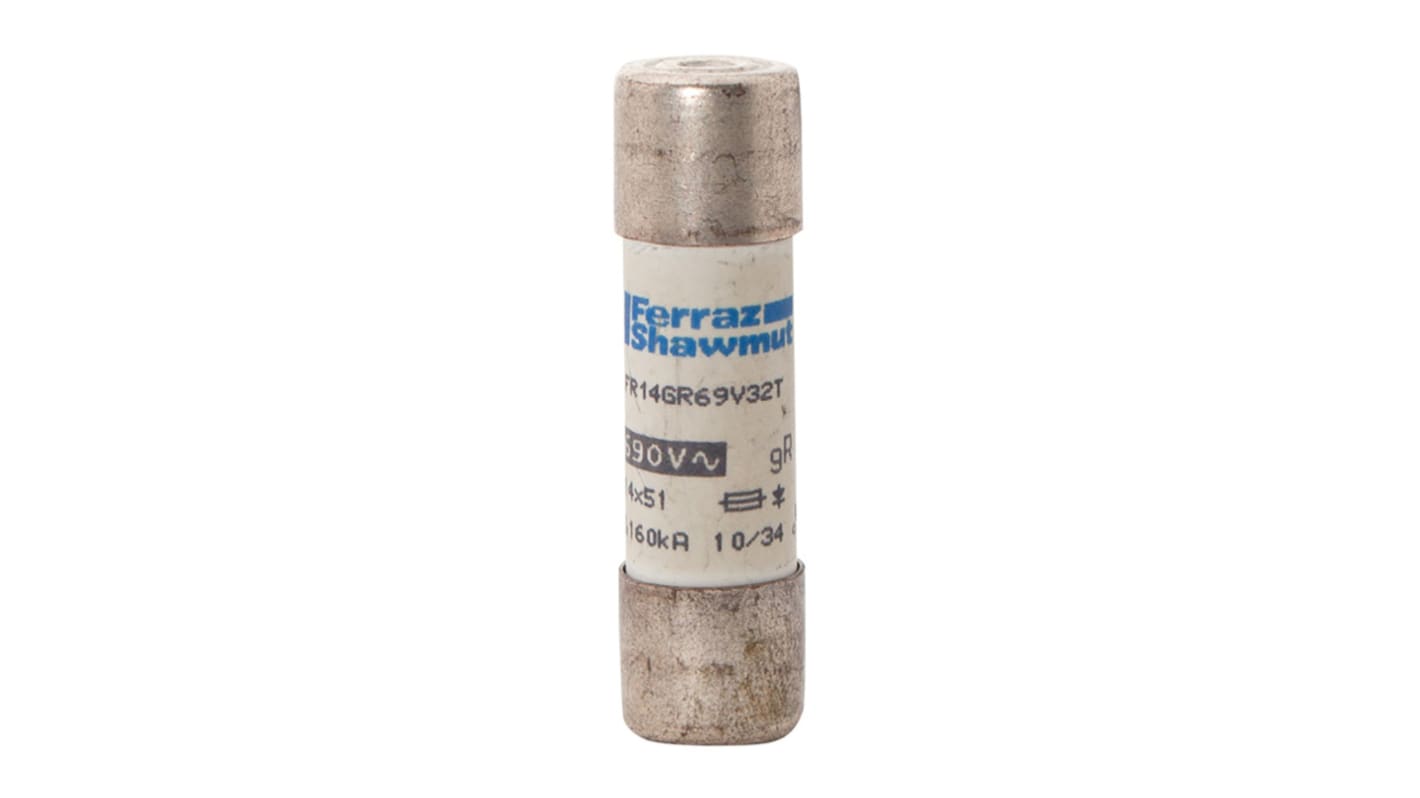 Mersen 40A FF Cartridge Fuse, 14 x 51mm