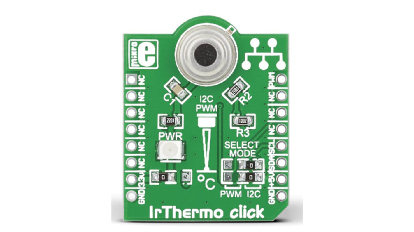 MikroElektronika IRThermo Click 3.3V mikroBus咔哒板, 温度传感器, MLX90614ESF-BAA芯片