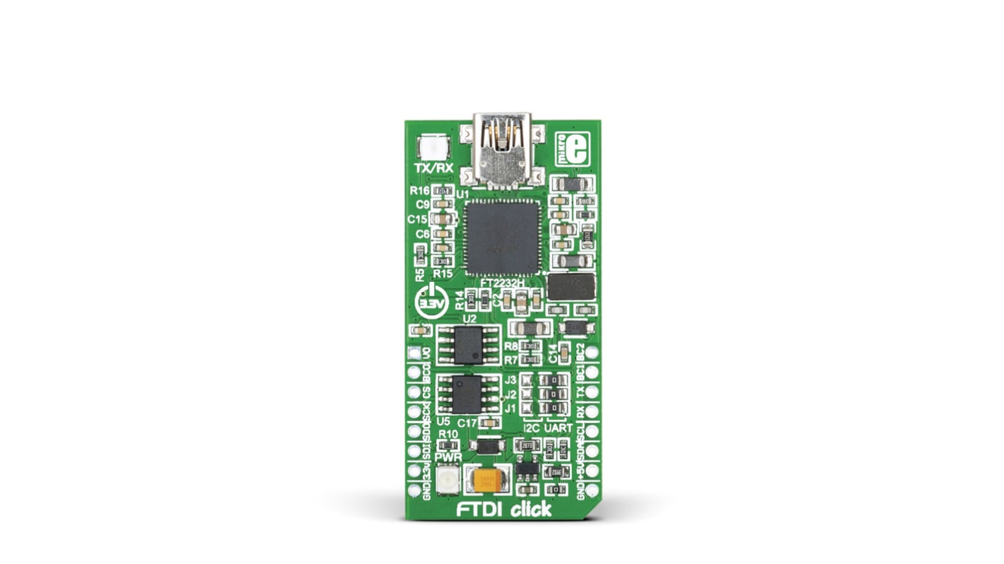 MikroElektronika FTDI click FT2232H Development Kit for MikroBUS MIKROE-1421