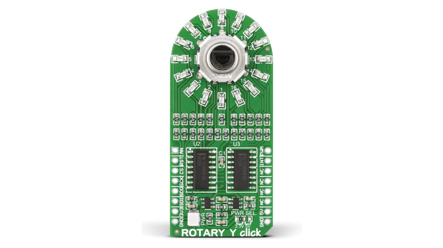 MikroElektronika Rotary Y mikroBus Click Board for EC12D