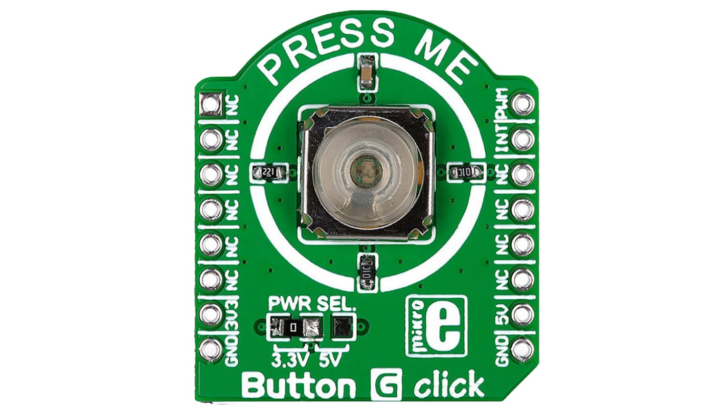 MikroElektronika mikroBus咔哒板, Button G