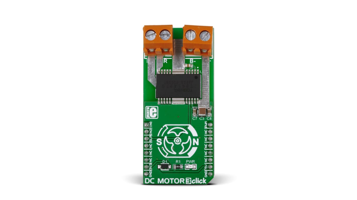 MikroElektronika 評価ボード, mikroBus Clickボード, 高出力モータ 用, MIKROE-2047