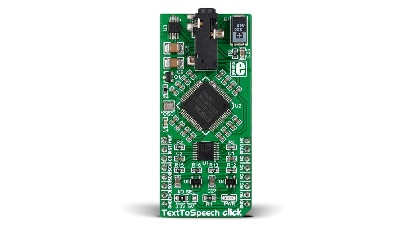 MikroElektronika MIKROE-2253 TextToSpeech click Development Board Development Board