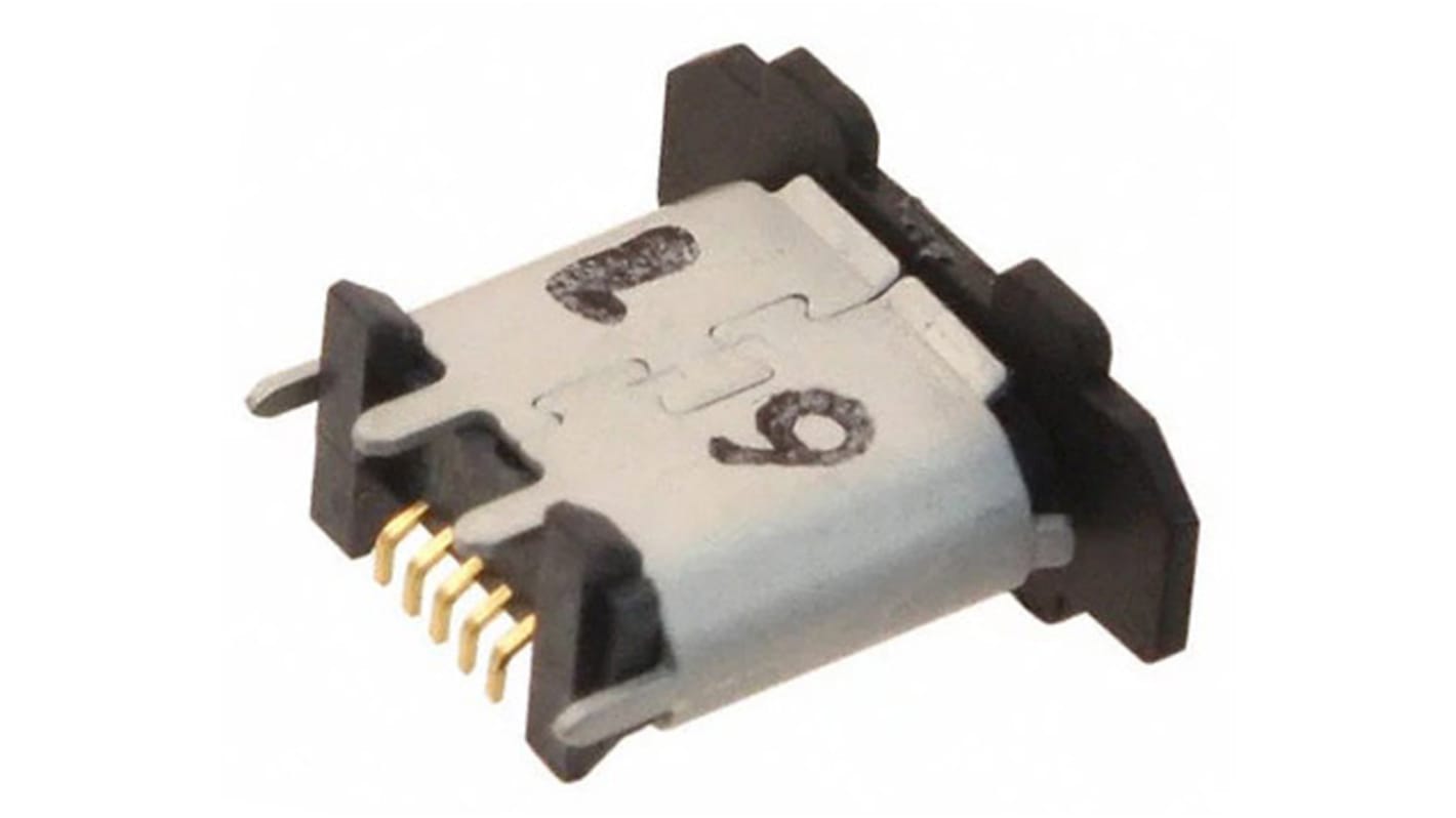ZX80-B-5P(30) | ヒロセ電機 Type-B, USB2.0 USBコネクタ, メス ZX80-B-5P(30) | ヒロセ電機 Type-B, USB2.0 USBコネクタ, メス