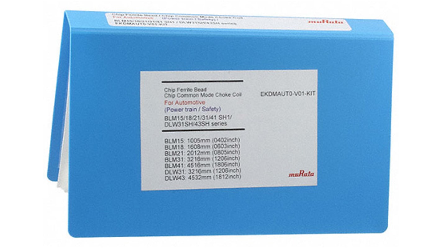 EKDMAUT0V01KIT Murata Inductor Design Kit, 740 pieces RS