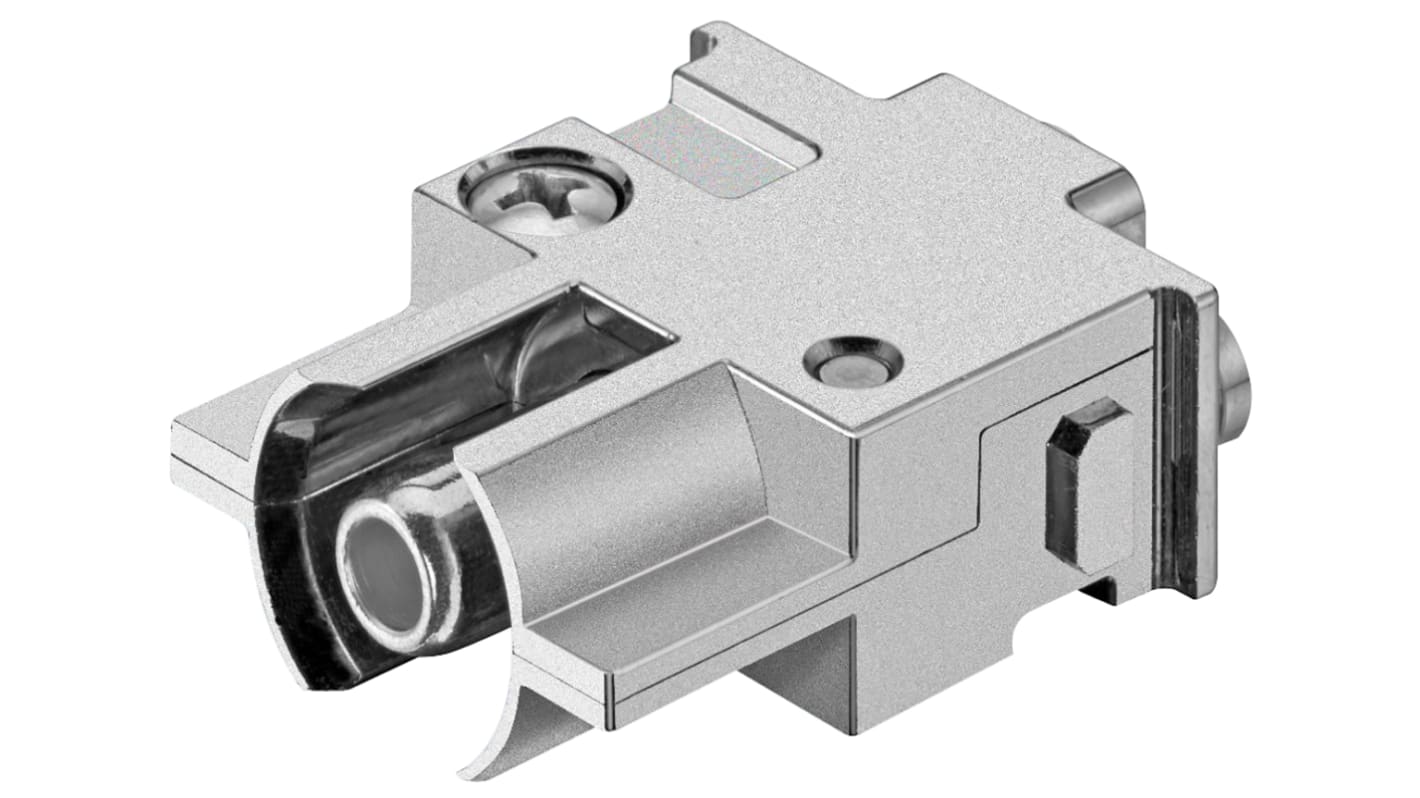 Harting Han-Modular Industrie-Steckverbinder PE-Modul, Stecker 1-polig / 1-reihig, Kabelmontage