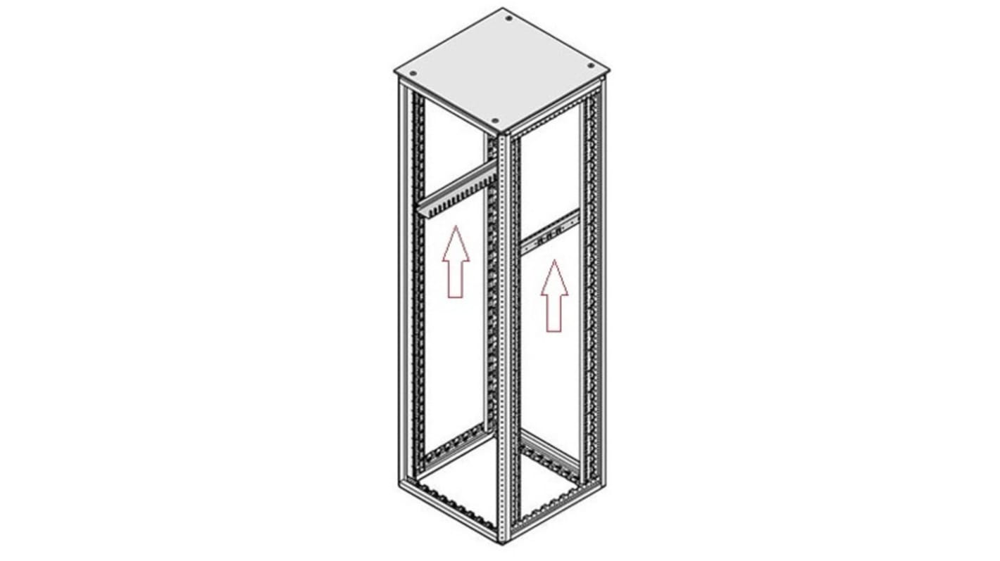 nVent SCHROFF サーバーラックレール, スライドレール, 25kg, スチール, 23130097