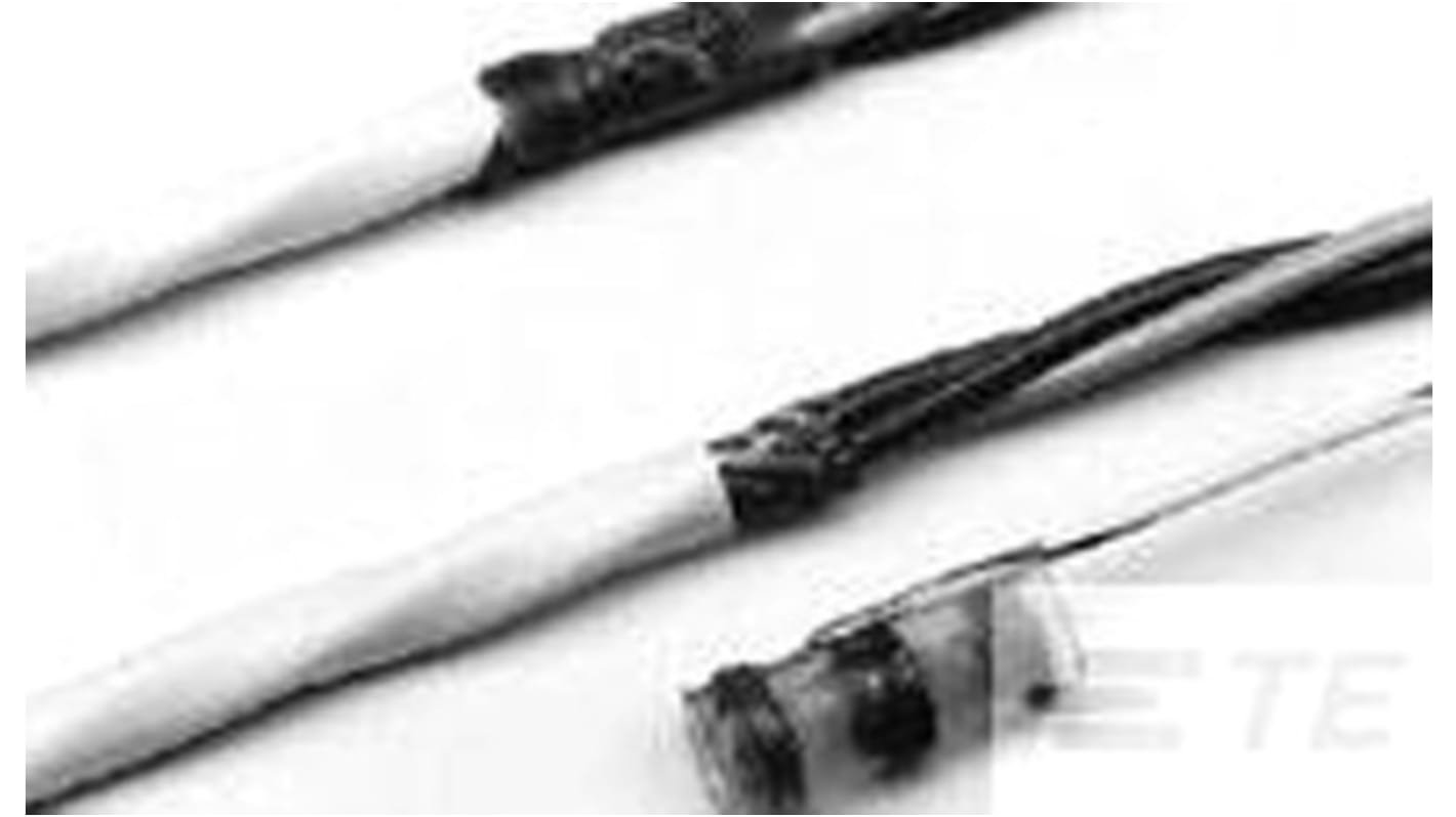 Łącznik lutowany, dł. 16.5mm, Ø kabla 1.4 → 3.68mm, kolor: Niebieski, materiał: PVDF, TE Connectivity