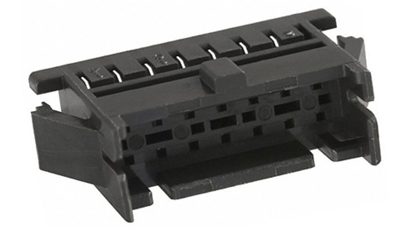 Hirose, DF11 Male Connector Housing, 2mm Pitch, 16 Way, 2 Row