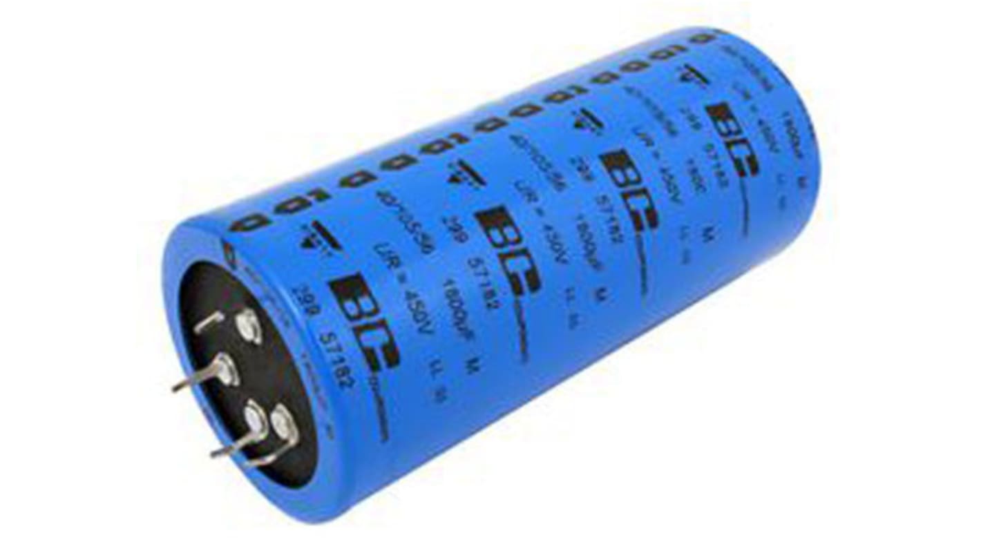 Vishay 1500μF Aluminium Electrolytic Capacitor 450V dc, Snap-In - MAL229957152E3