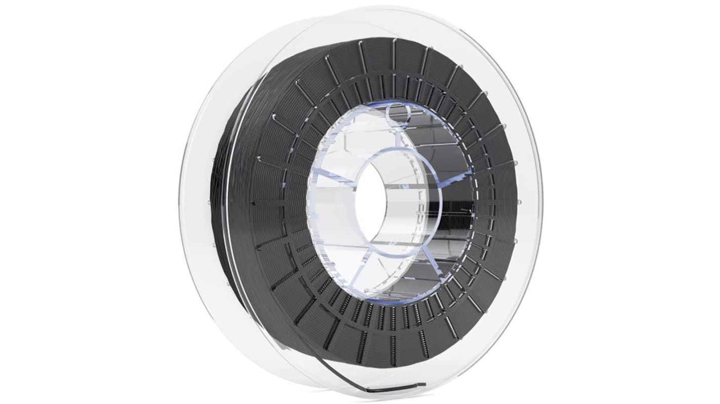 BQ Filaflex 3D-Drucker Filament, Schwarz, 1.75mm, FDM, 500g