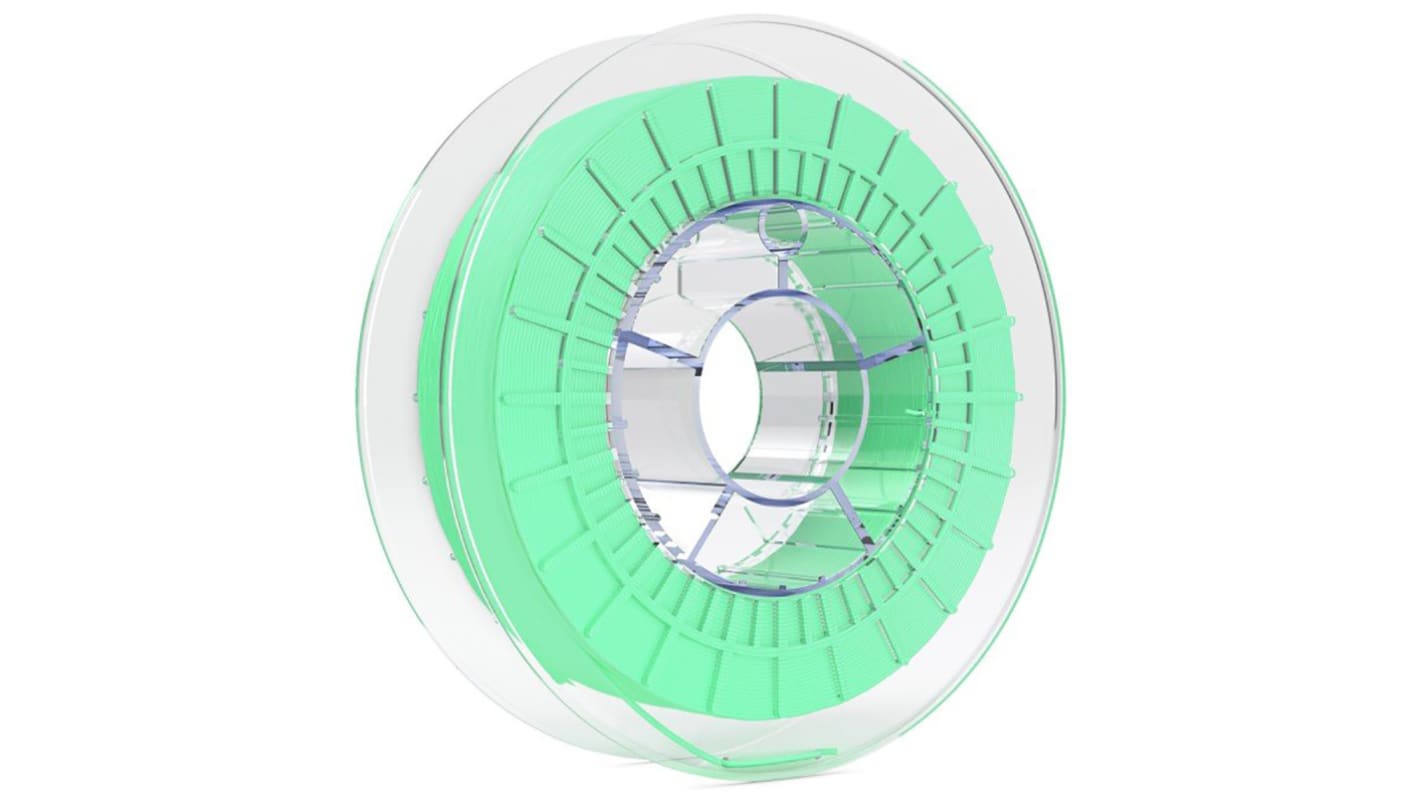 BQ 1.75mm Green Filaflex 3D Printer Filament, 500g