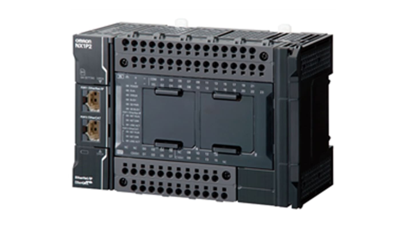 Rs-Online CPU PLC Omron NX1P ingressi: 24 uscite: 16 40 I/O 24 V c.c
