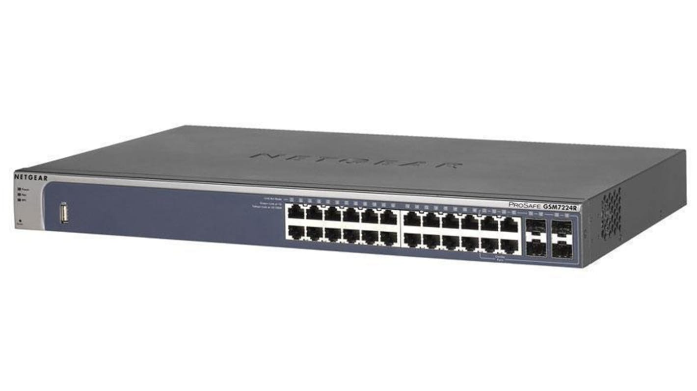 Netgear ProSafe GSM7224, Managed 28 Port Managed Switch