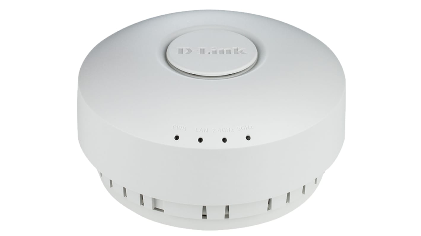 D-Link Wireless AC1200 Dual-Band Unified Access Point 1 Port Wireless Access Point, 802.11ac, 10/100/1000Mbit/s