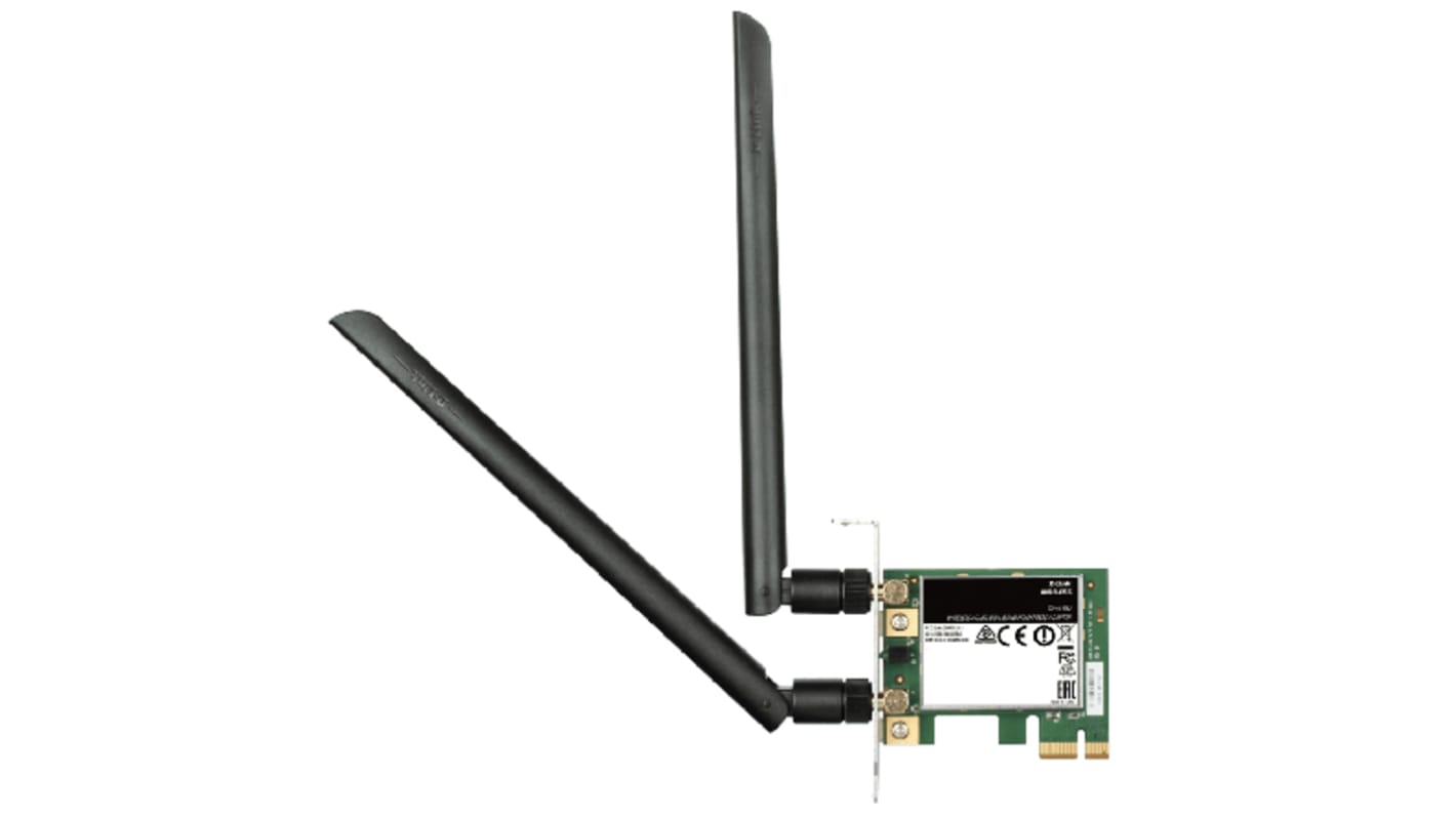 D-Link AC1200 PCIe WiFi Adapter, 867Mbit/s Data Rate
