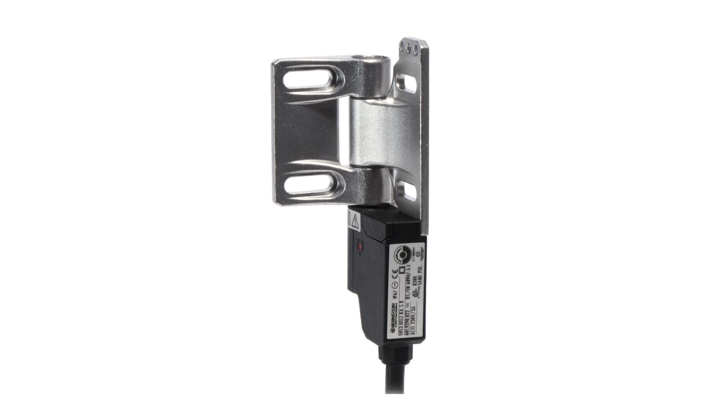 Interruptor de Palanca Bernstein AG 6019390064, Bisagra, 2 NC, NA, 5 A, 230V, 24V, 1, M6 x 4, M6, 63mm, ±3 (NC) °, 9