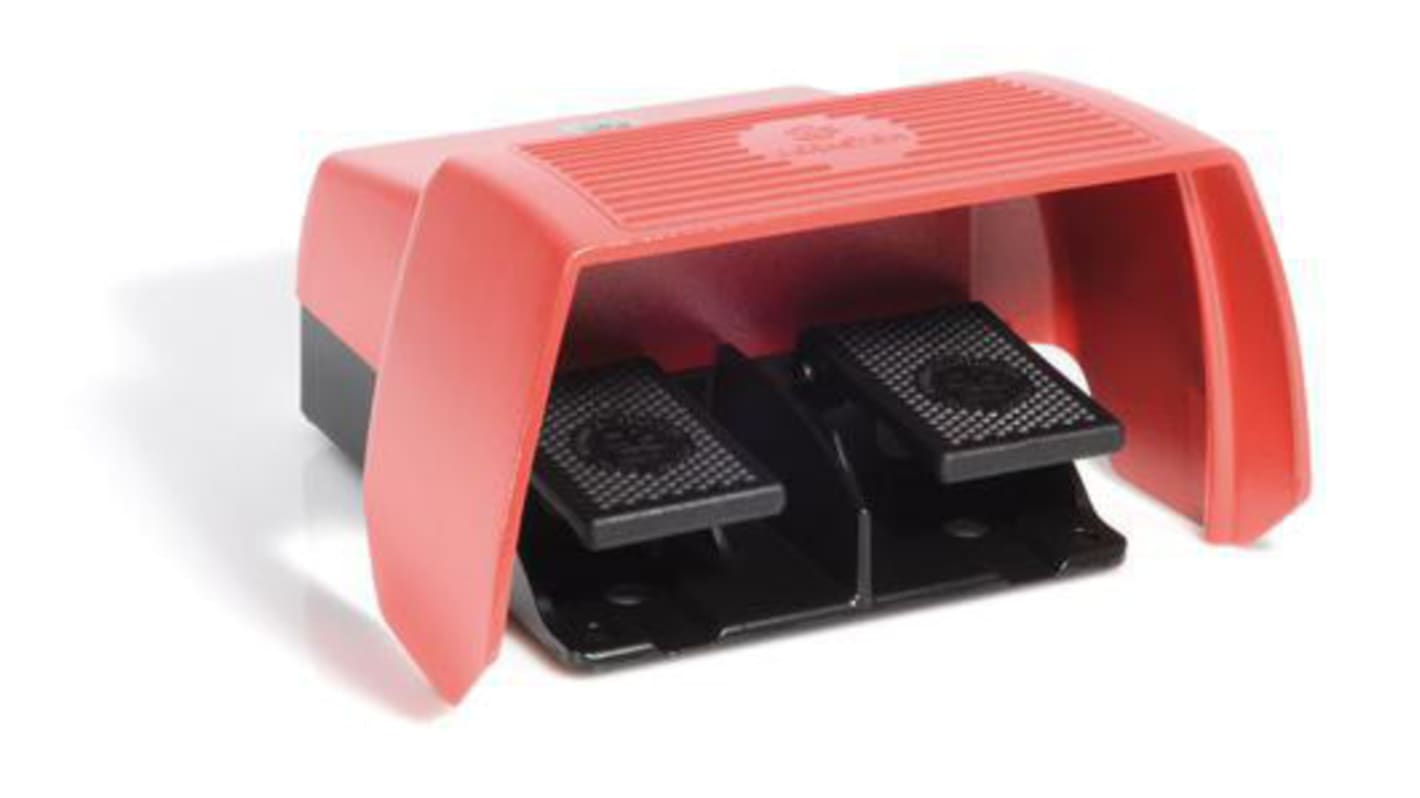 Interruttore a pedale, Bernstein AG, 2 fasi, IP65, 4 NA + 4 NC