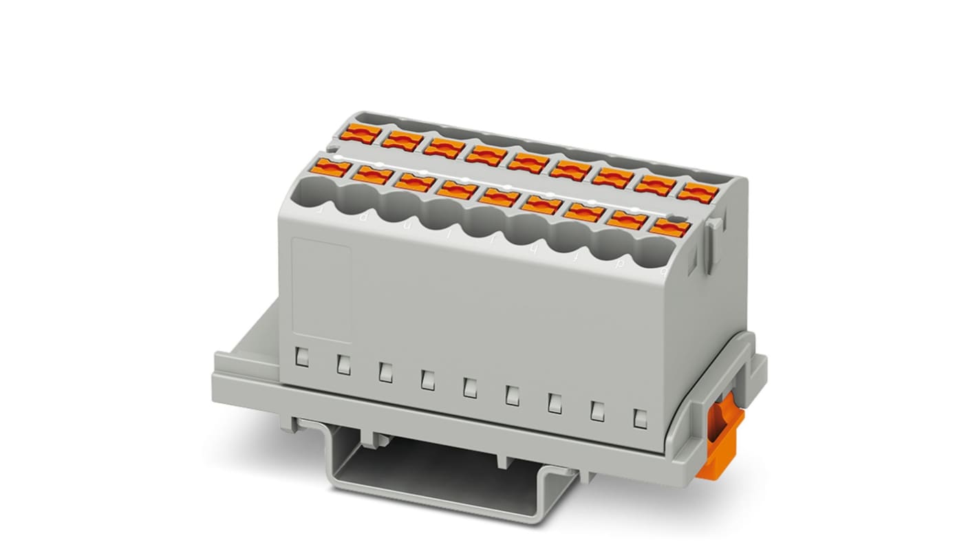 Blocco di distribuzione, Phoenix Contact, 1 via,  24A, 500 V