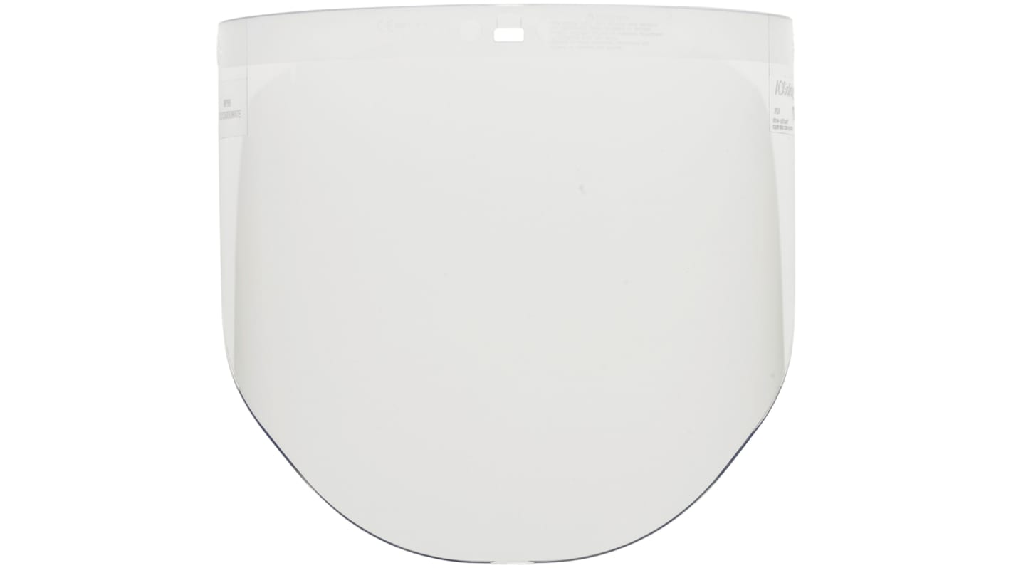 3M Clear Acetate Visor, Resistant To Flying Particles, Liquids