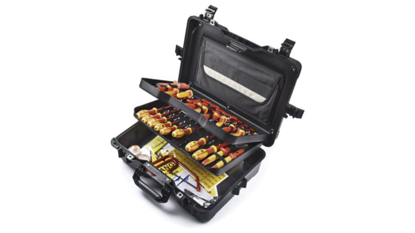 RS PRO 29 Piece Electricians Tool Kit with Case, VDE Approved