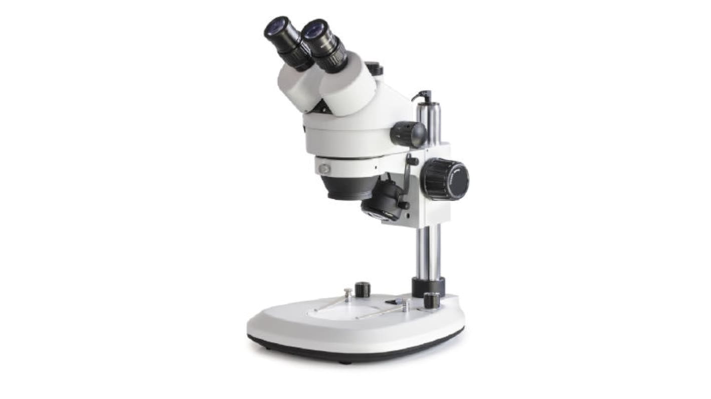 Microscopio stereo zoom Kern OZL-46, 0.7 → 4X, con illuminazione
