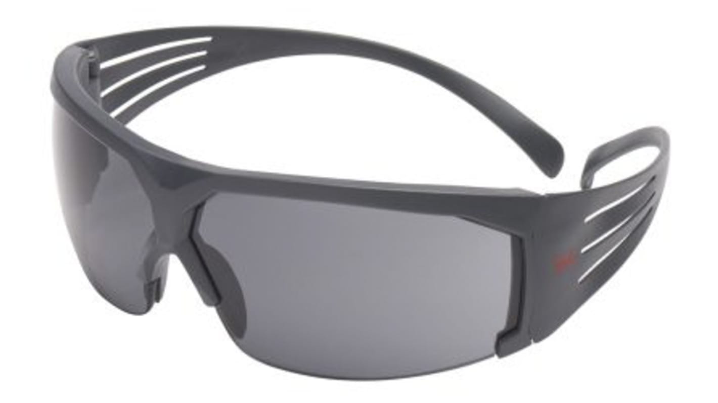 Gafas de seguridad 3M SecureFit 600, color de lente Gris, antirrayaduras, antivaho