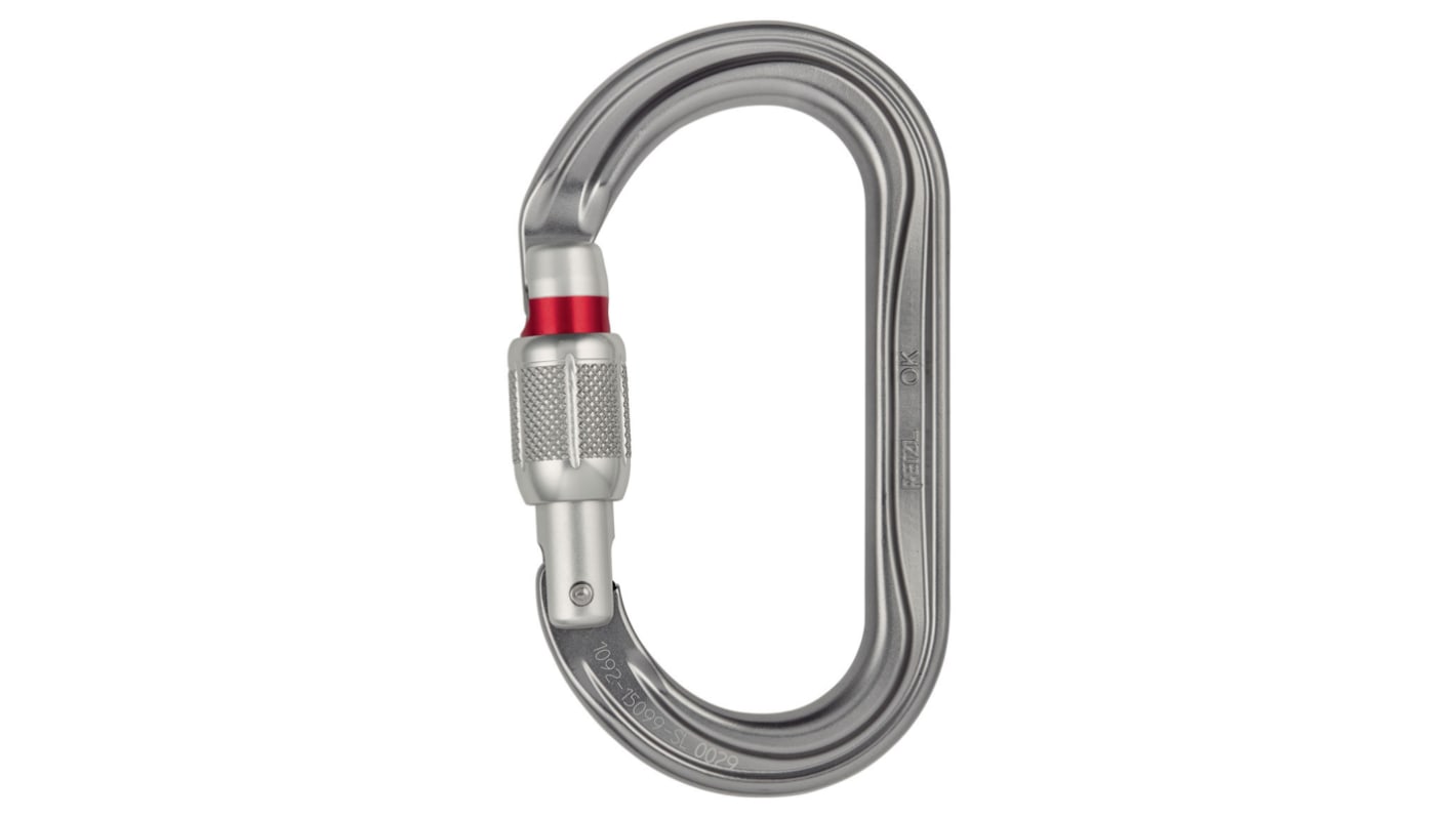 Petzl Carabiner Aluminium, Stainless Steel