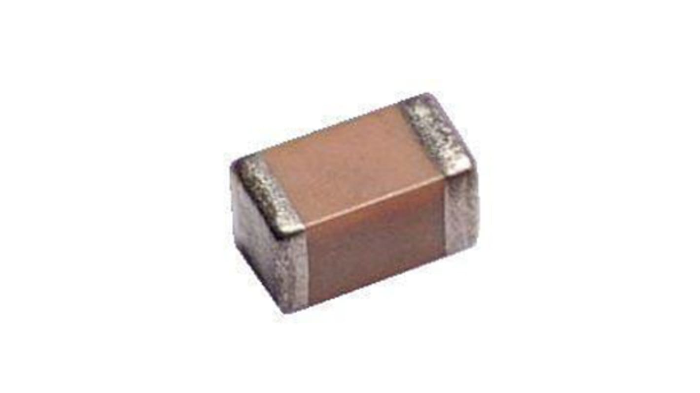 KYOCERA AVX 220nF Multilayer Ceramic Capacitor MLCC, 10V dc V, -20 → +80% , SMD