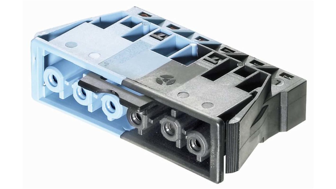 Wieland GST18i6 Series Female Connector, 6-Pole, Female, Panel Mount, 20A, IP20