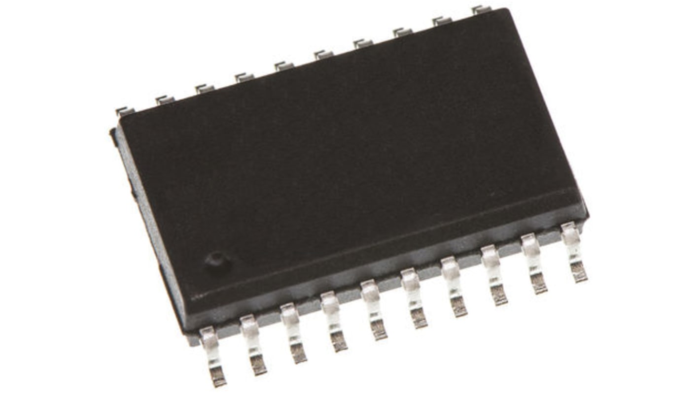 Octuple Circuit intégré pour bascule, 74HCT, Bascule type D SOIC 20 broches