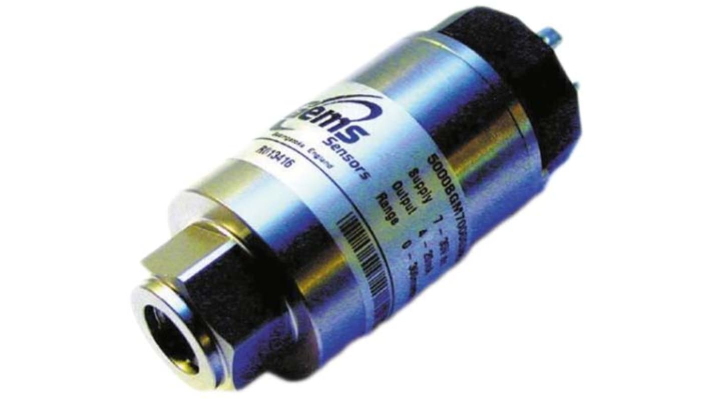 Capteur de pression Gems Sensors 5000, Relative 1bar max, pour Eau de mer, G1/4