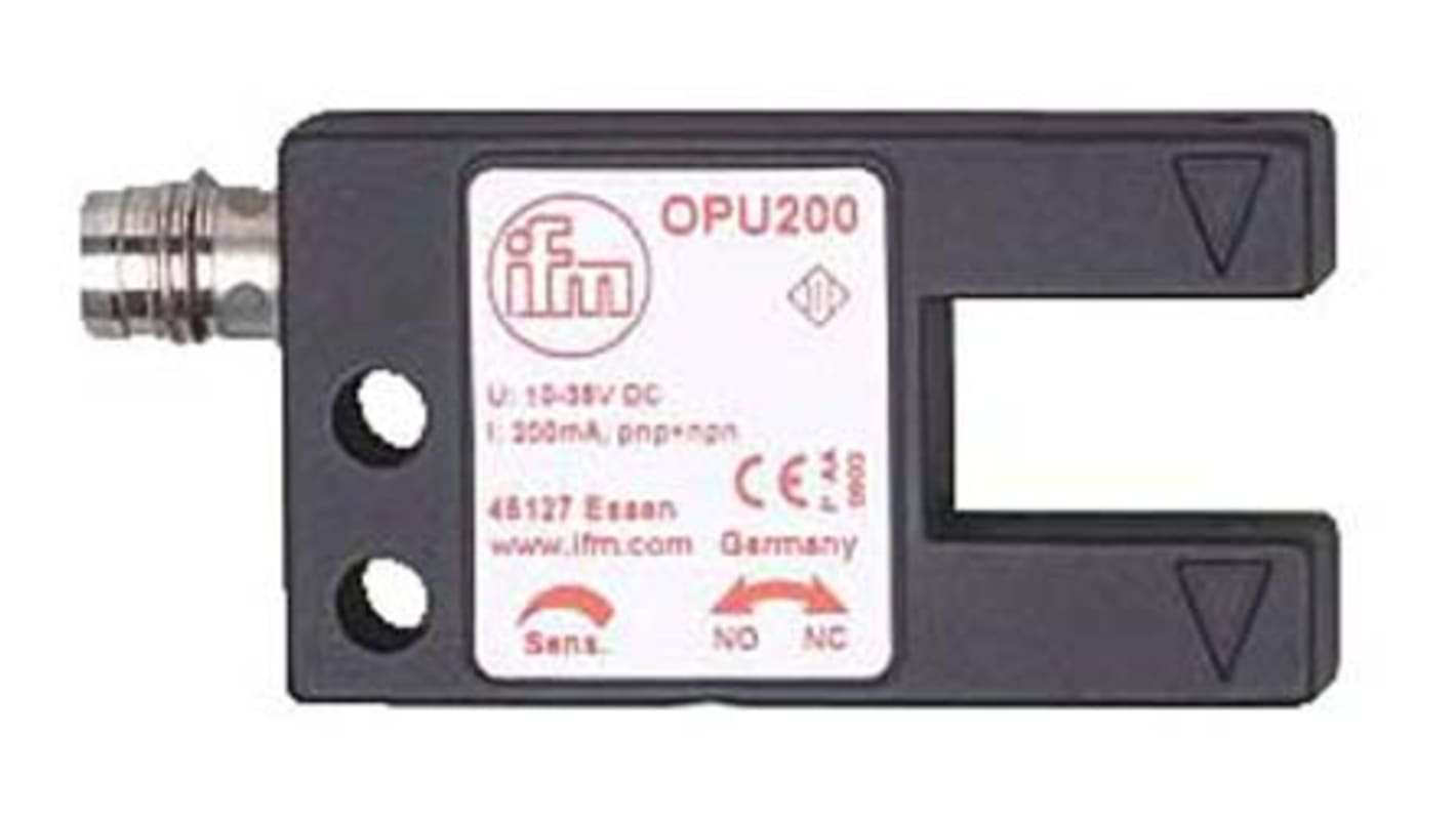 Rs-Online Sensore fotoelettrico a forcella ifm electronic a fascio diretto rilevamento >0 3 mm uscita NPN/PNP
