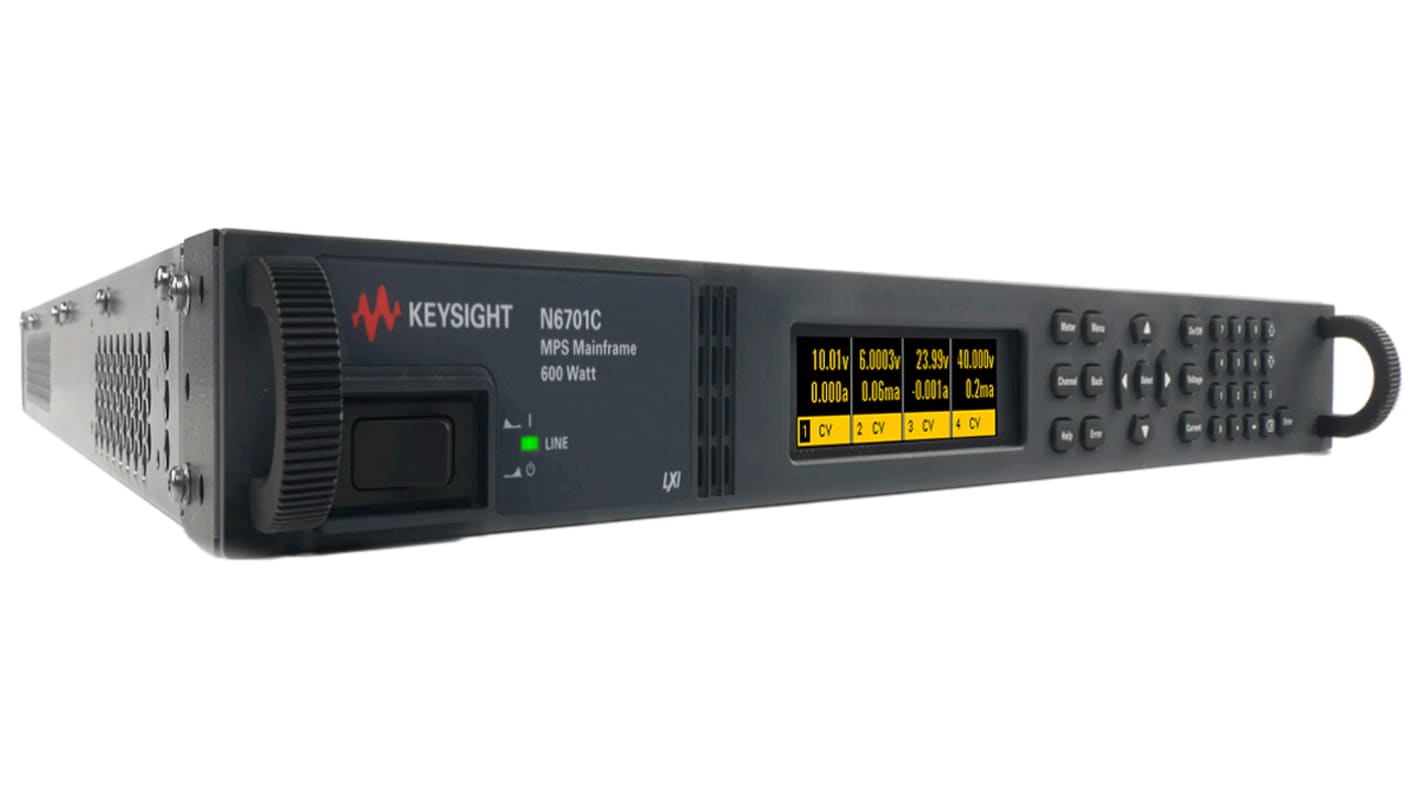 Keysight Technologies N6700 Series Bench Power Supply, 4-Output, 400W