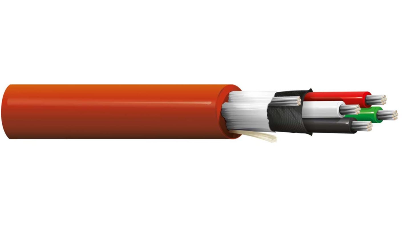 Belden 83396 Series, 4 Cores, 0.35 mm², Screened, 22 AWG, 30m, Screened Shield, Multi Conductor Cable