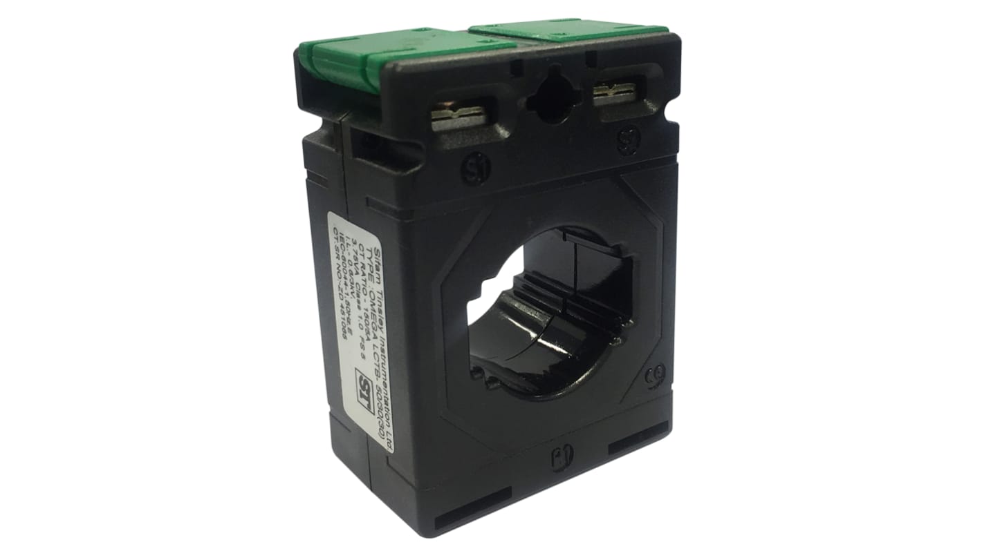 Sifam Tinsley Omega Series Current Transformer, 250A Input, 250:5, 5 A Output, 26mm Bore