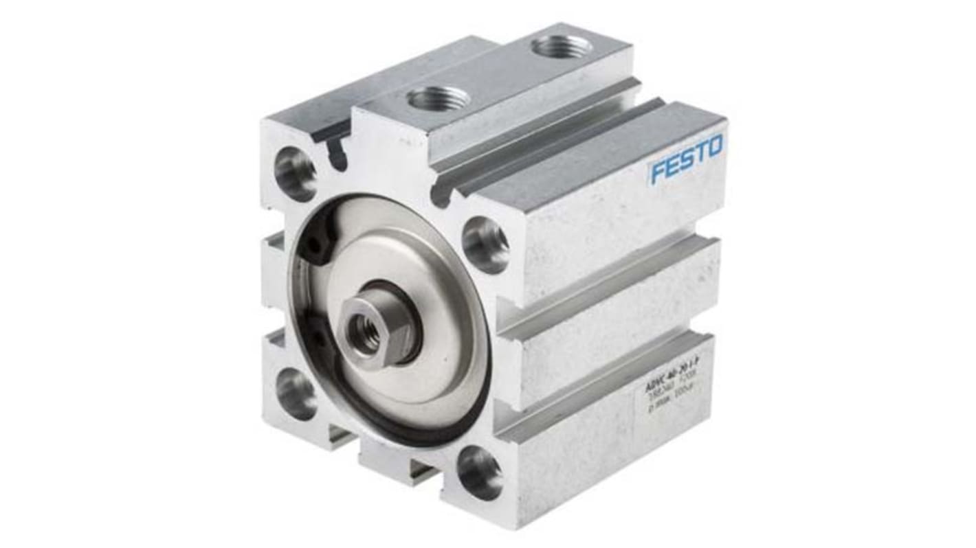 Festo Pneumatic Cylinder - 188211, 32mm Bore, 15mm Stroke, ADVC Series, Double Acting