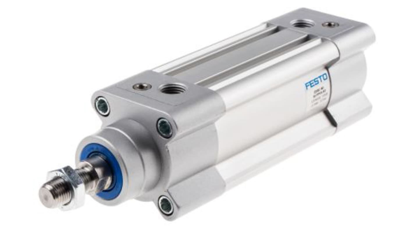 Festo Pneumatic Piston Rod Cylinder - 2123782, 40mm Bore, 60mm Stroke, DSBC Series, Double Acting