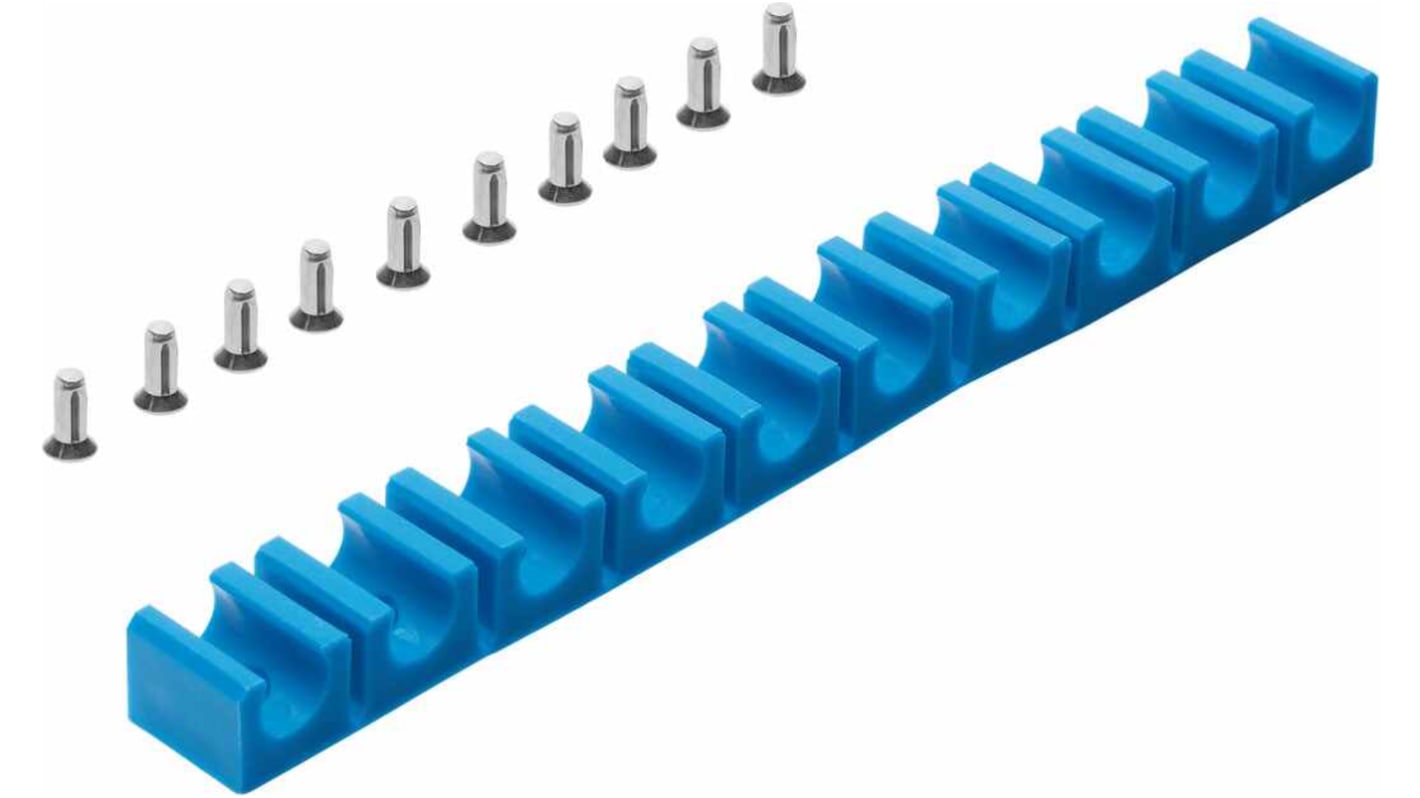 Festo 9 Tubes Tube Clip, For Tube Diam. 6mm