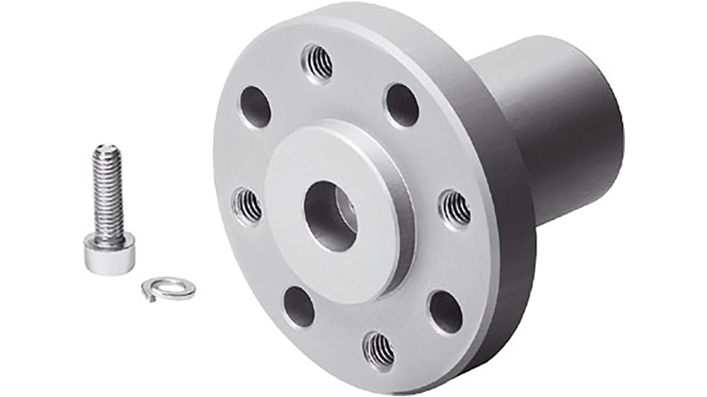 Festo Flange DARF-Q12-16 , For Use With DRVS Series Semi-Rotary Drives, To Fit 16mm Bore Size