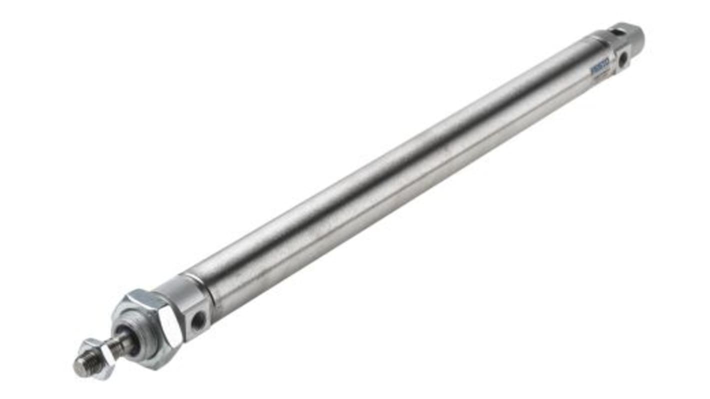 Festo Pneumatic Cylinder - 559292, 25mm Bore, 320mm Stroke, DSNU Series, Double Acting